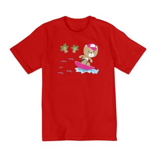 Nome do produto Camiseta Infantil 2 a 8 anos / Urso Surf II