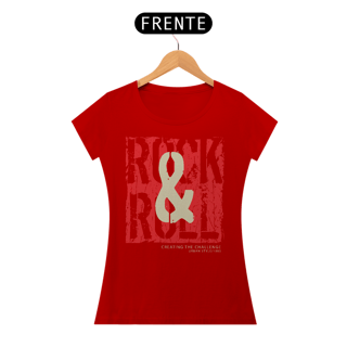 Nome do produto Camiseta Feminina Rock & Roll