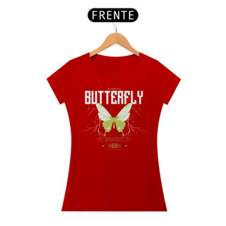 Nome do produto Camiseta Feminina Borboleta Raios
