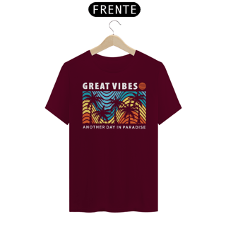 Nome do produto Camiseta Great Vibes