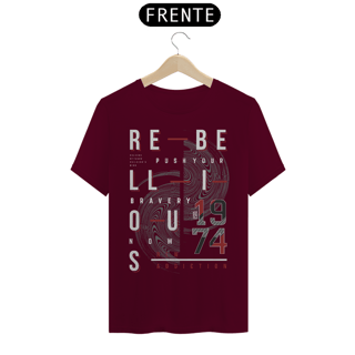 Nome do produto Camiseta Rebellious 1974