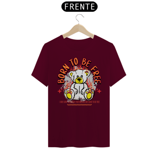 Nome do produto Camiseta Born To Be Free Urso