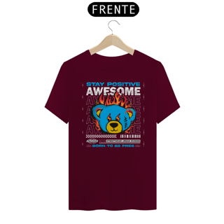 Nome do produto Camiseta Urso Stay Positive