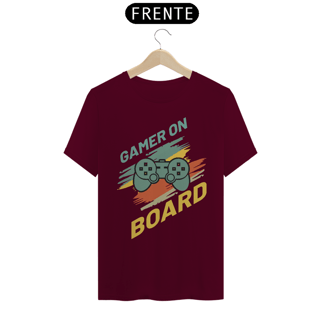 Nome do produto Camiseta Gamer On Board