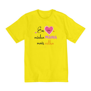 Nome do produto Camiseta quality infantil mana