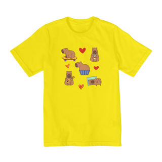 Nome do produto Camiseta quality infantil capivara