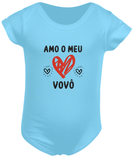 Nome do produto Body infantil Amo o meu vovô