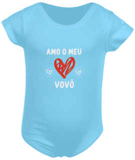 Nome do produto Body infantil Amo o meu vovô