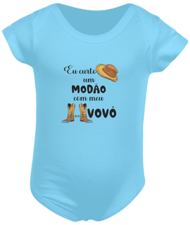 Nome do produto Body infantil eu curto um modão