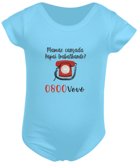 Nome do produto Body infantil 0800 vovô