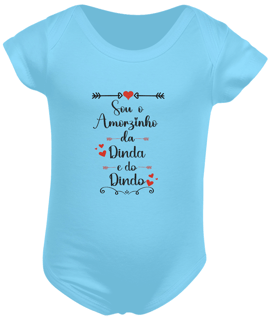 Nome do produto Body infantil amorzinho da dinda e do dindo