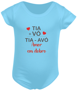 Nome do produto Body infantil tia vó