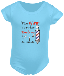 Nome do produto Body infantil papai barbeiro