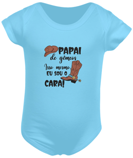 Nome do produto Body infantil papai de gêmeos