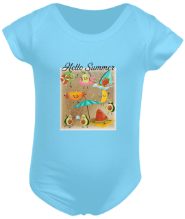 Nome do produto Body infantil hello summer