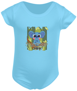 Nome do produto Body infantil coala