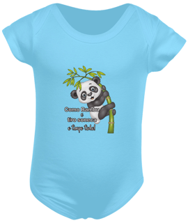 Nome do produto Body infantil panda