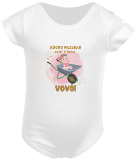 Nome do produto Body infantil carriola