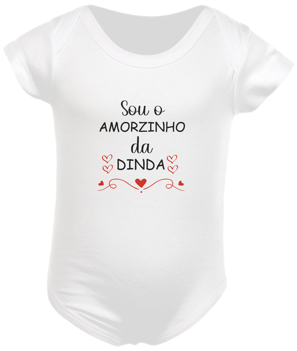 Nome do produto: Body infantil amorzinho da dinda