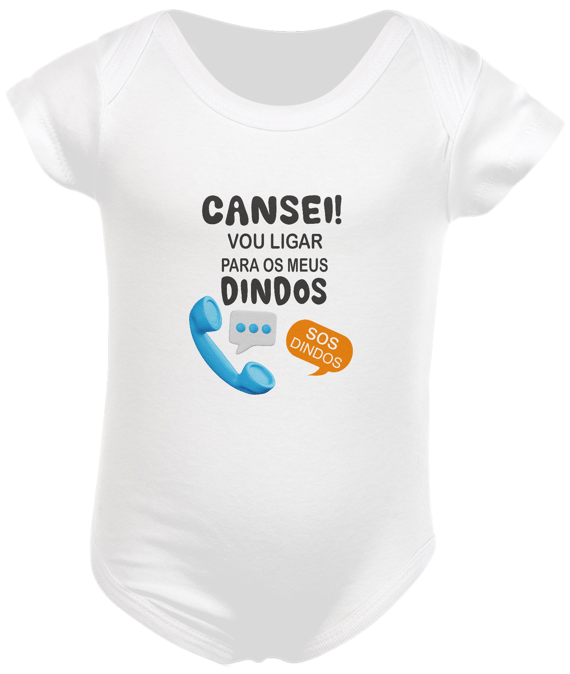 Body infantil cansei dindos