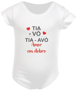 Body infantil tia vó