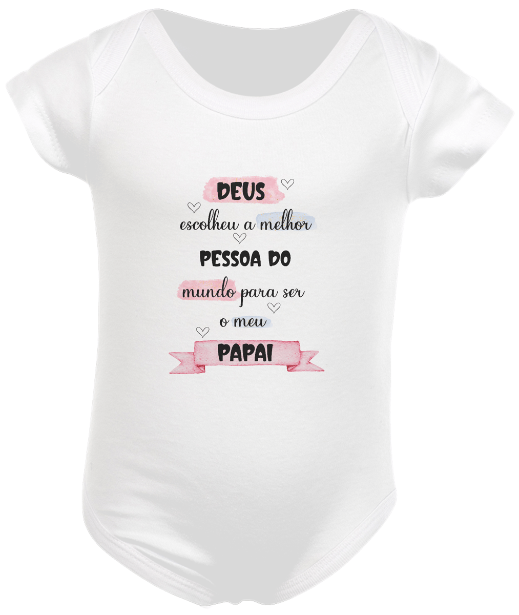 Nome do produto: Body infantil meu papai