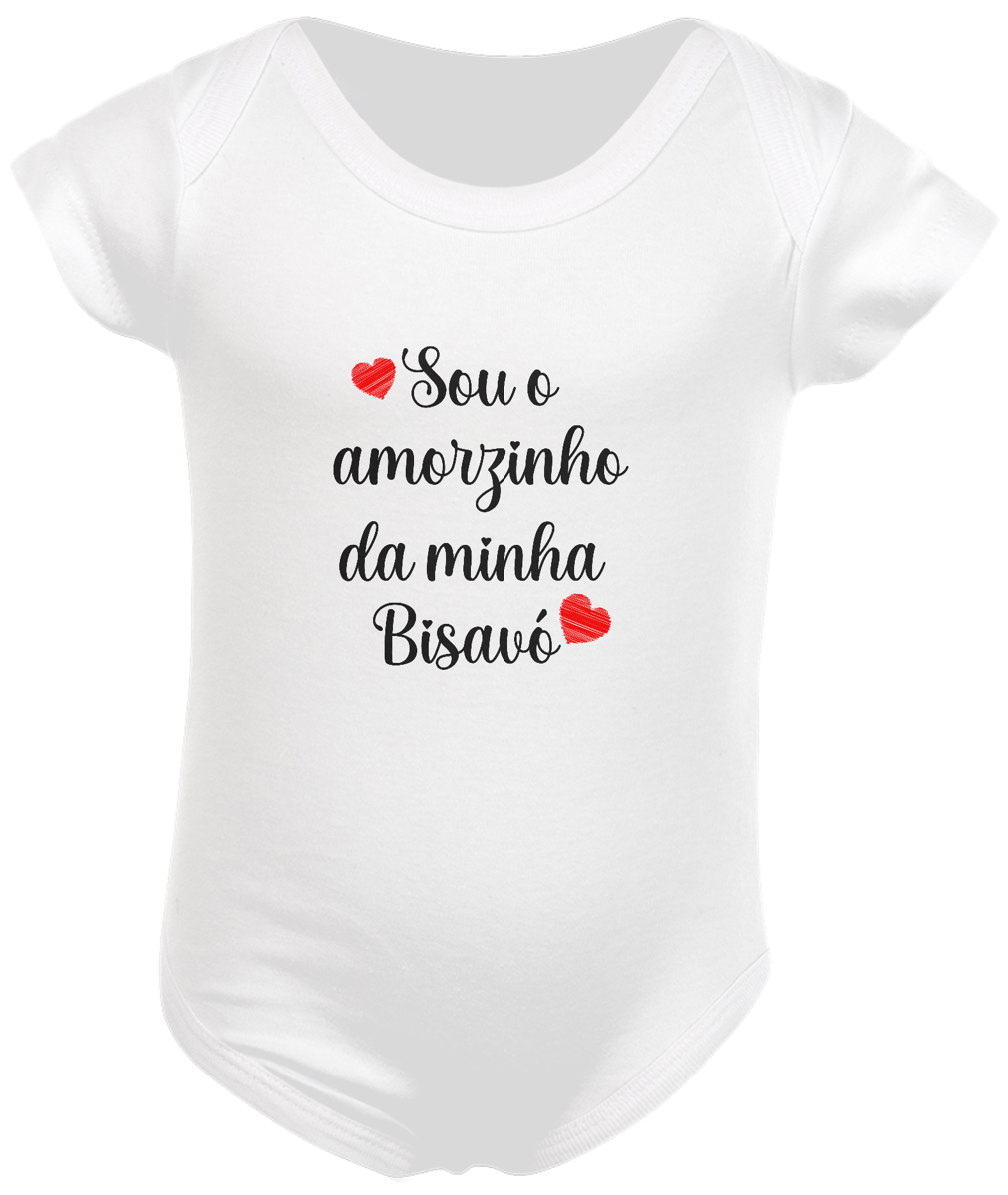 Nome do produto: Body infantil sou o amorzinho da minha bisavó