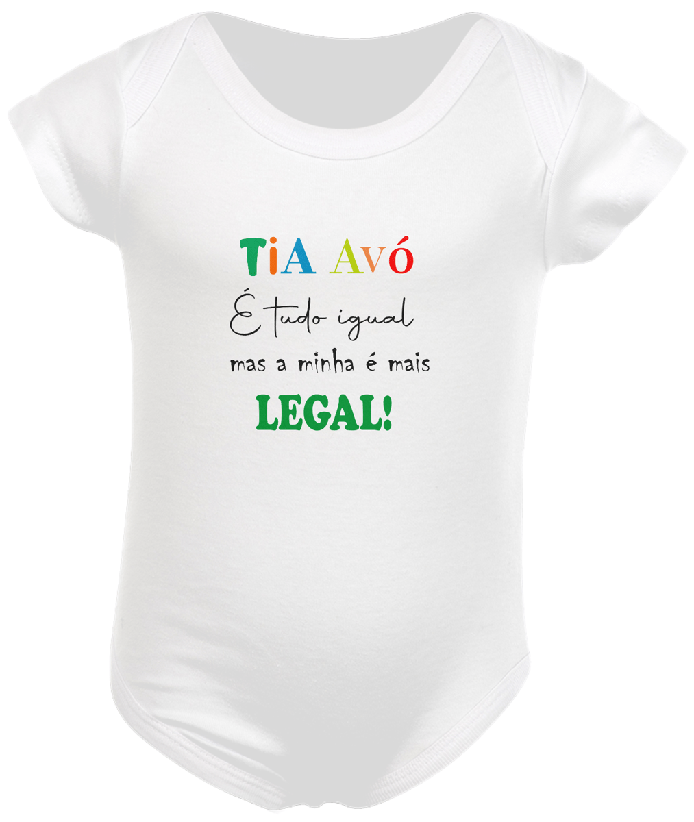 Nome do produto: Body infantil tia avó