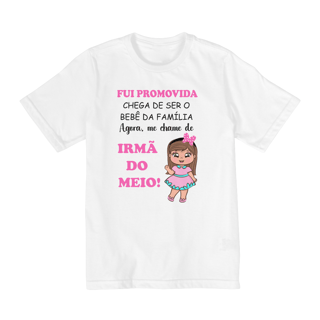 Nome do produto Camiseta quality infantil Fui Promovida