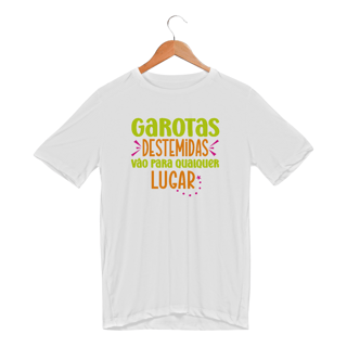 Nome do produto Camiseta sport dry UV garota destemida