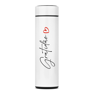 Nome do produto Garrafa térmica gratidão