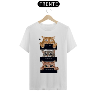 Nome do produto Camiseta prime gatos
