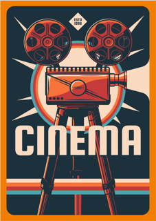 Poster retrato cinema