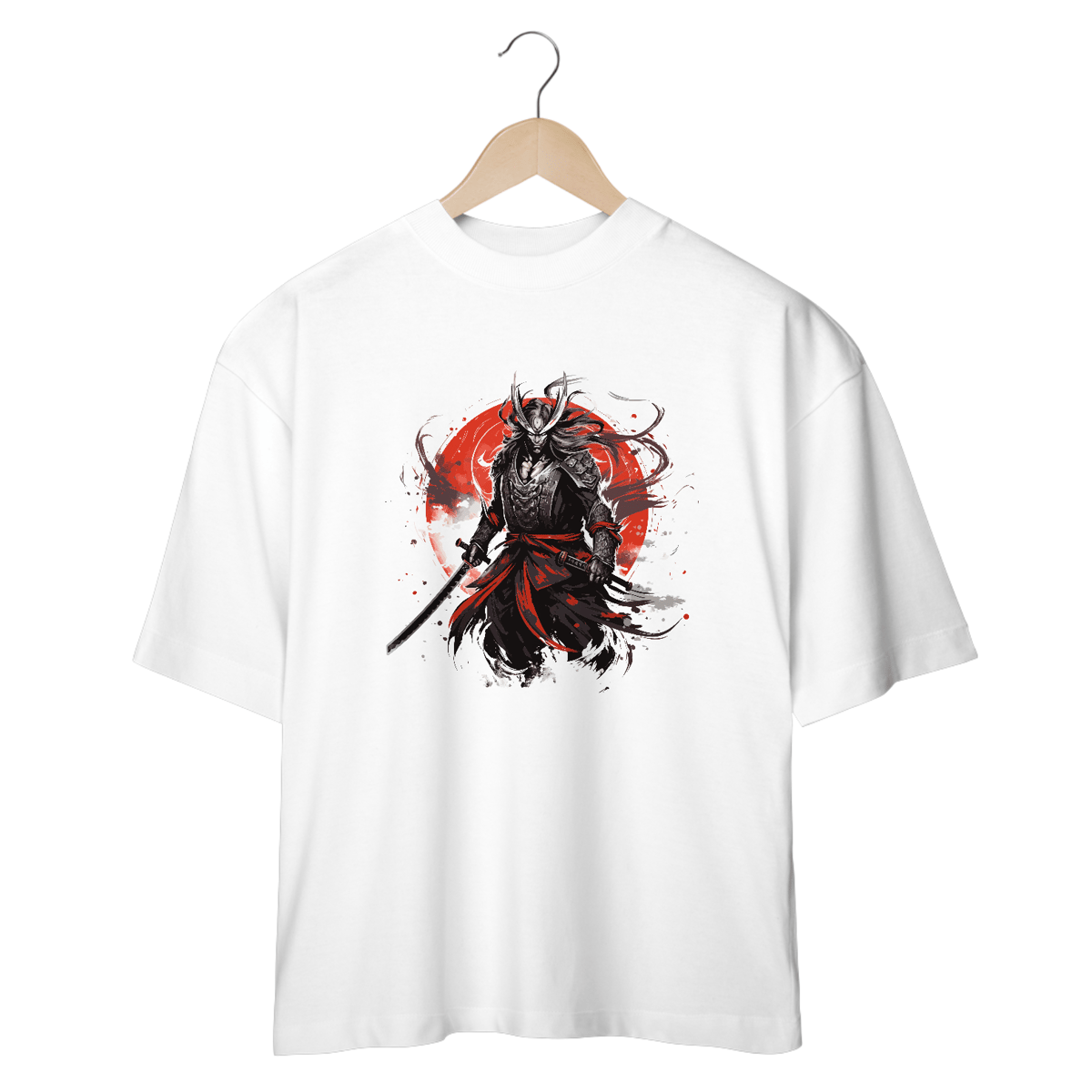 Nome do produto: Camiseta oversized samurai