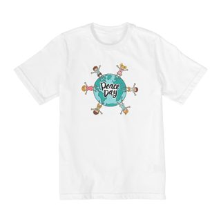 Nome do produto Camiseta infantil peace day