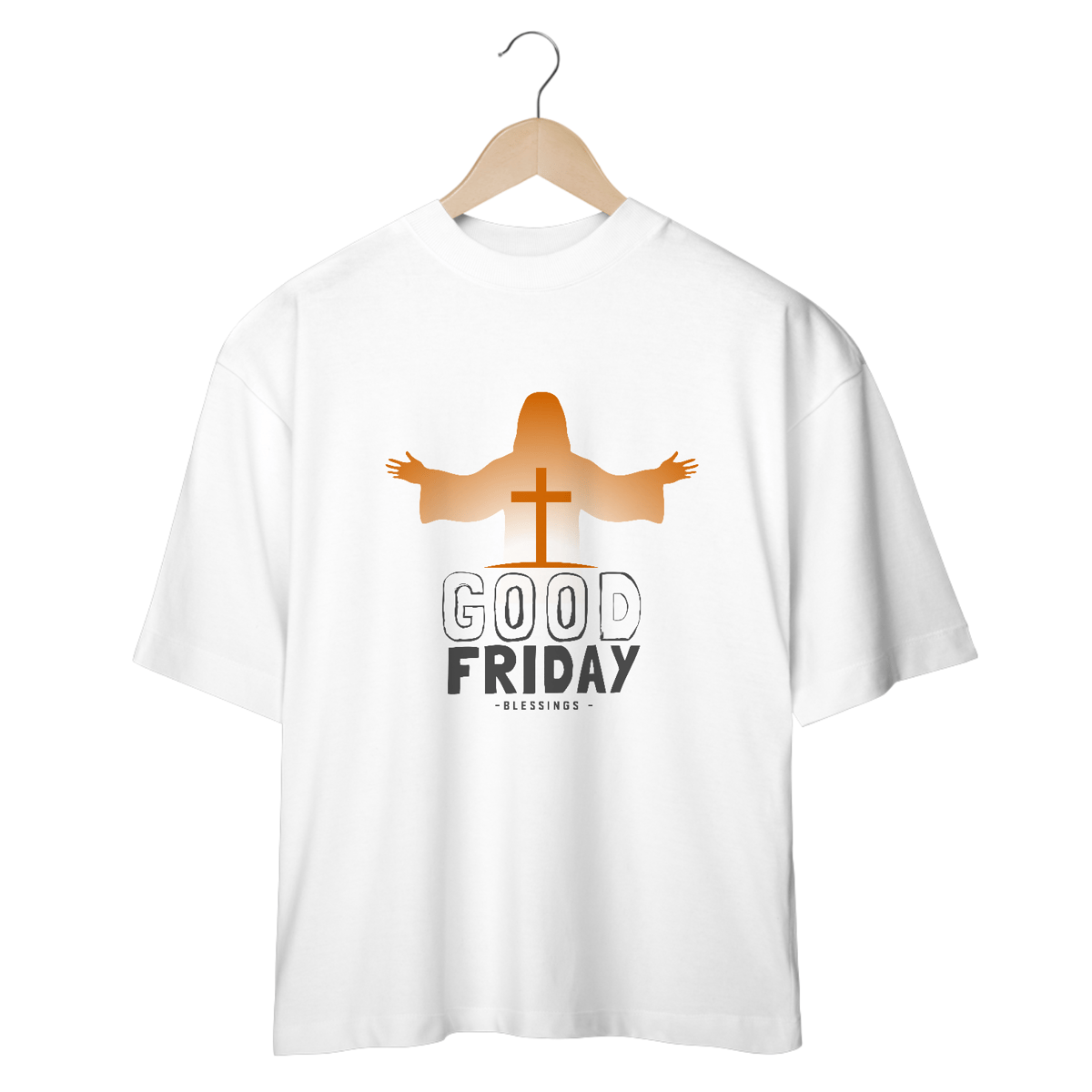 Nome do produto: Camiseta oversized Good friday