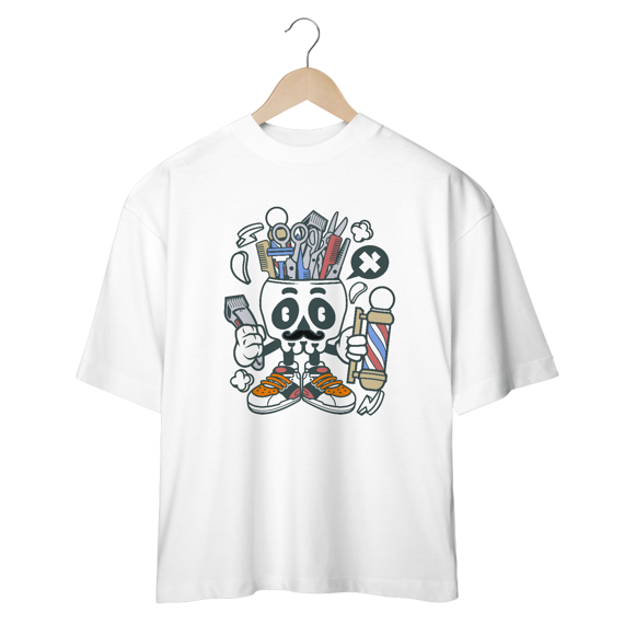 Camiseta oversized barbeiro 