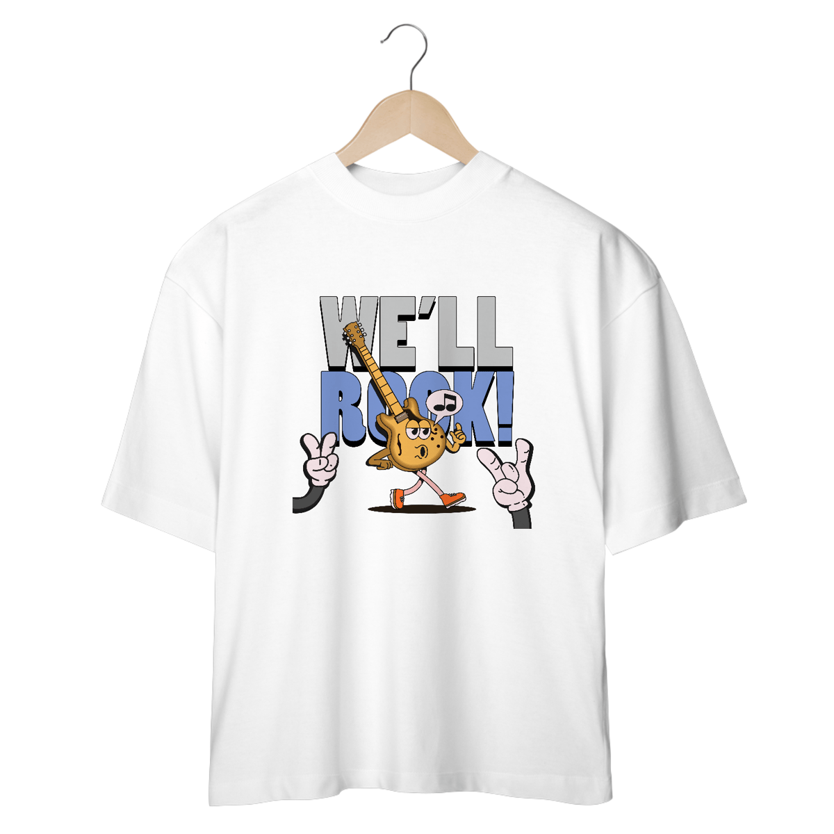 Nome do produto: Camiseta oversized we