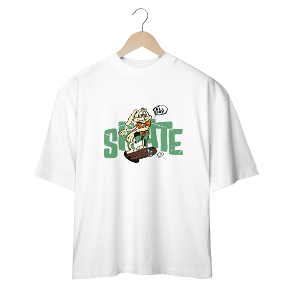 Camiseta oversized skate