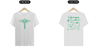 Nome do produto Camiseta quality Enfermagem frente e costas