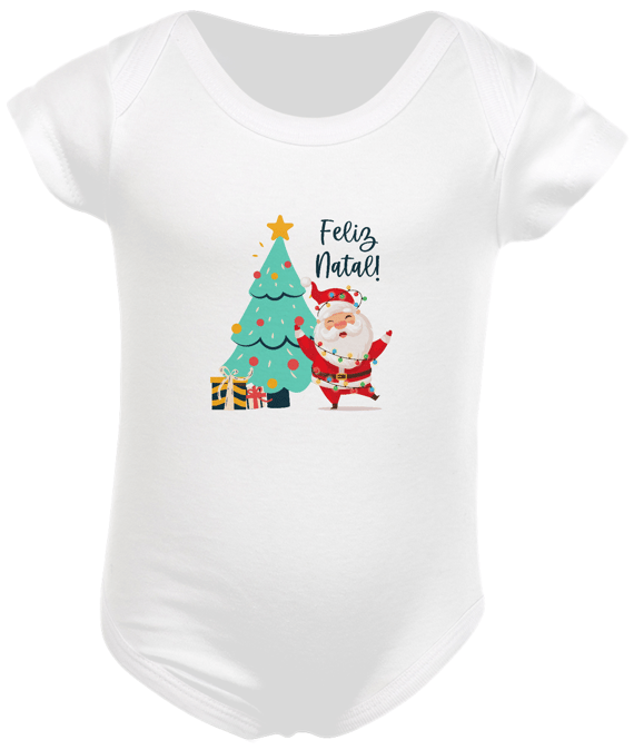 Body infantil feliz natal
