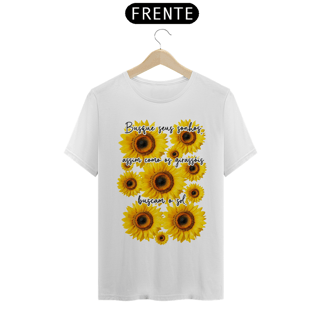 Nome do produto Camiseta Girassóis