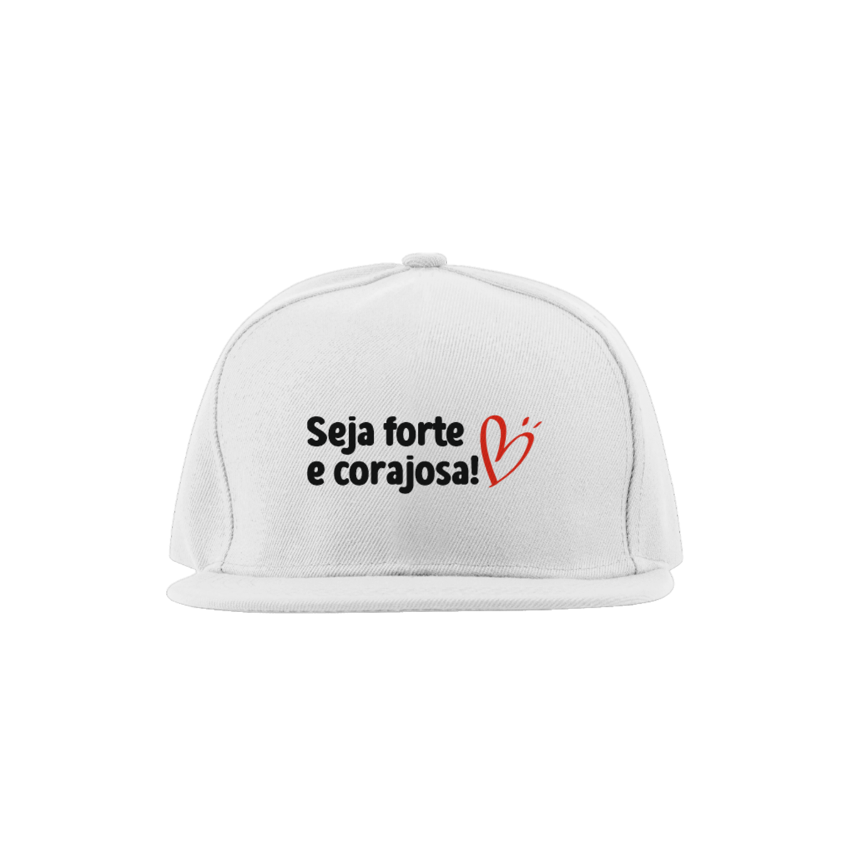 Nome do produto: Boné Seja forte e corajosa