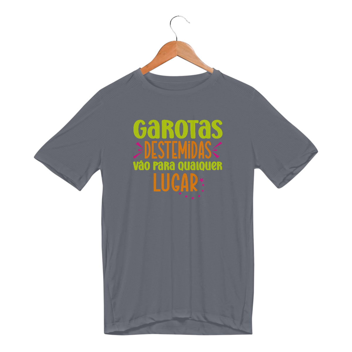 Nome do produto: Camiseta sport dry UV garota destemida