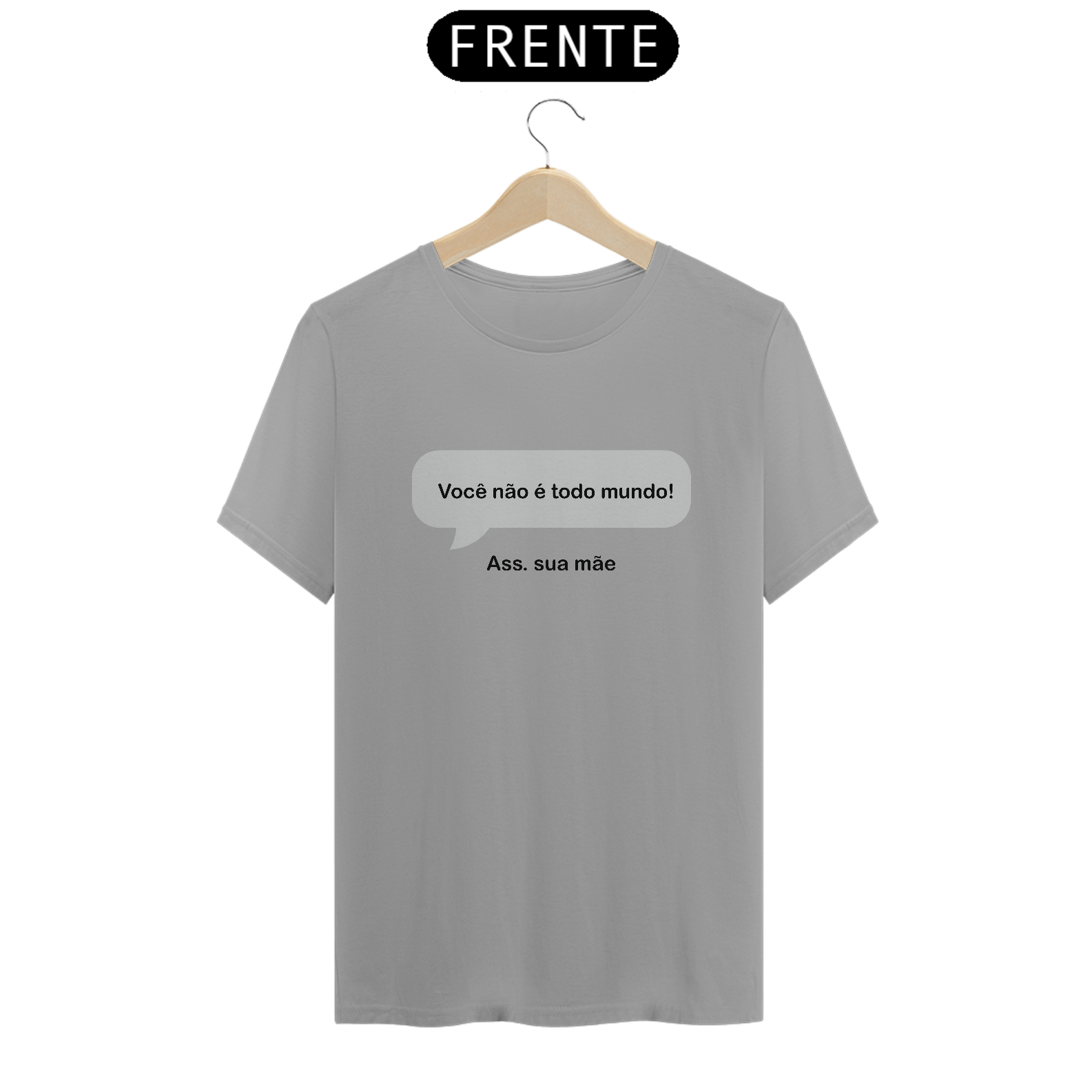 Camiseta quality frase