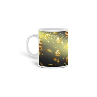 Caneca ovos dourados páscoa