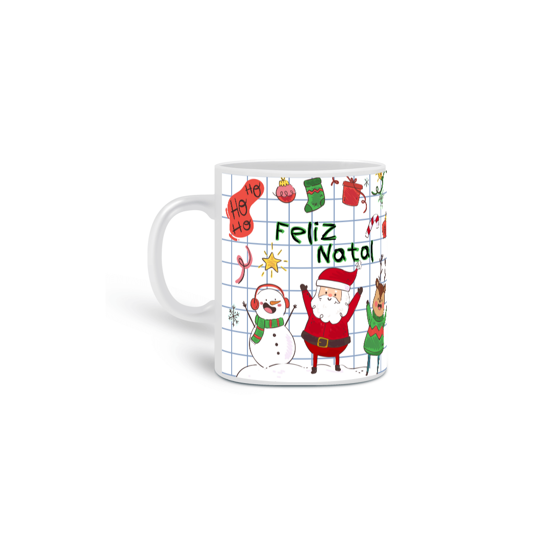 Nome do produto: Caneca feliz natal