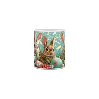 Nome do produto Caneca Páscoa coelhos