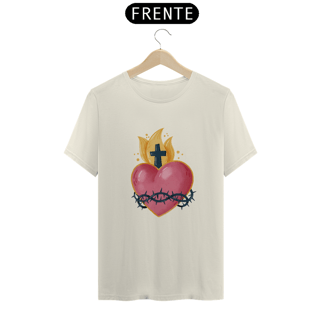Nome do produto Camiseta prime coração de jesus