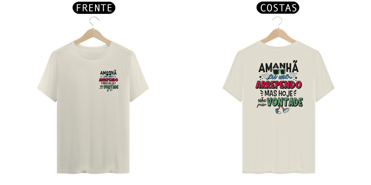 Nome do produto: Camiseta frase